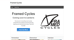 Desktop Screenshot of framedcycles.com