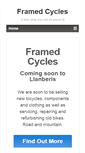 Mobile Screenshot of framedcycles.com